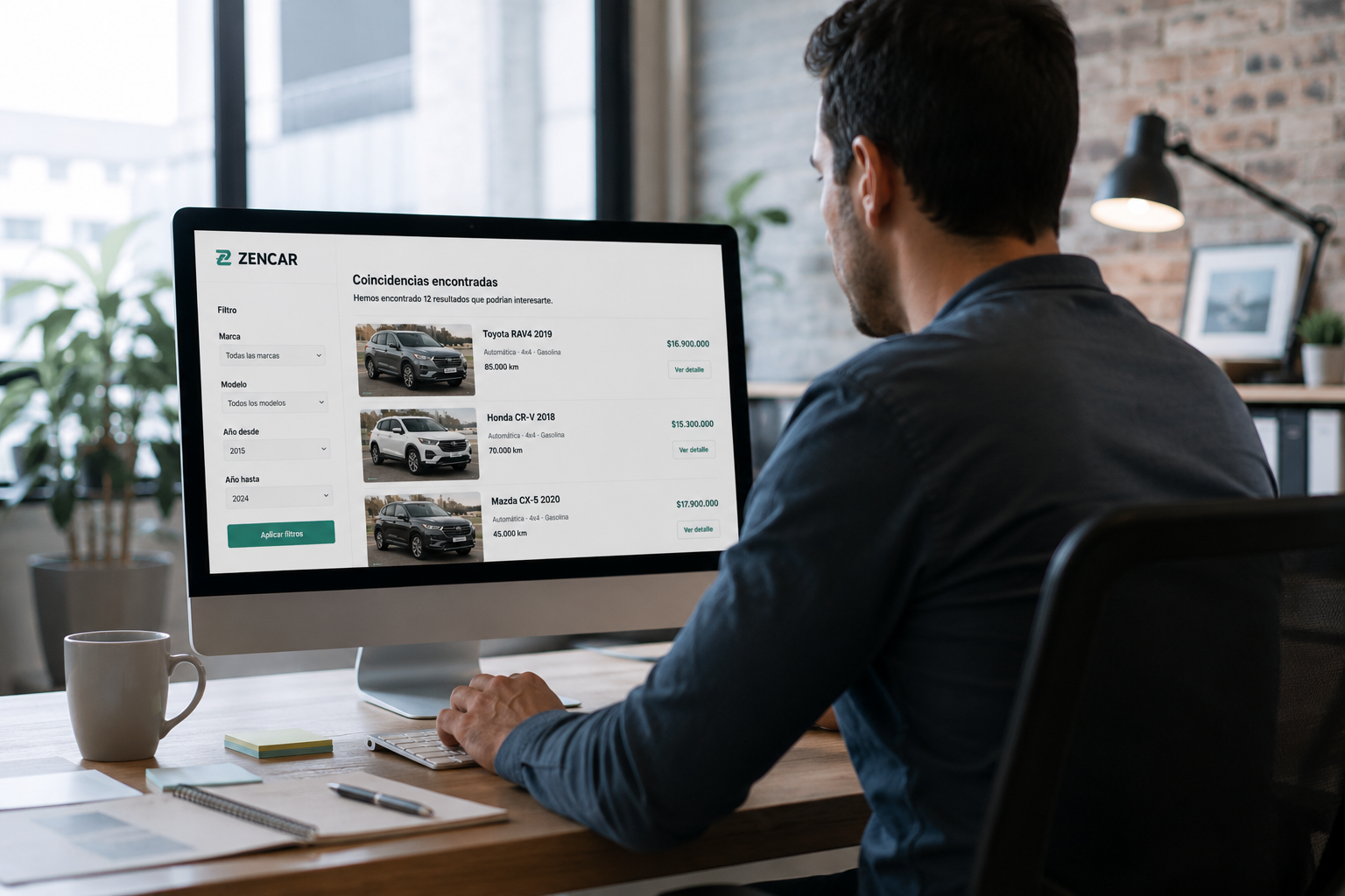 Zencar detecta coincidencias entre compradores y vendedores